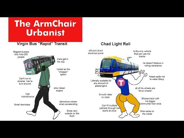 Why Light Rail is better than Bus Rapid Transit