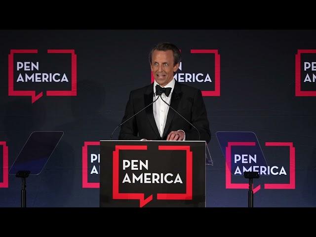 Seth Meyers' Full Remarks | 2024 PEN Literary Gala