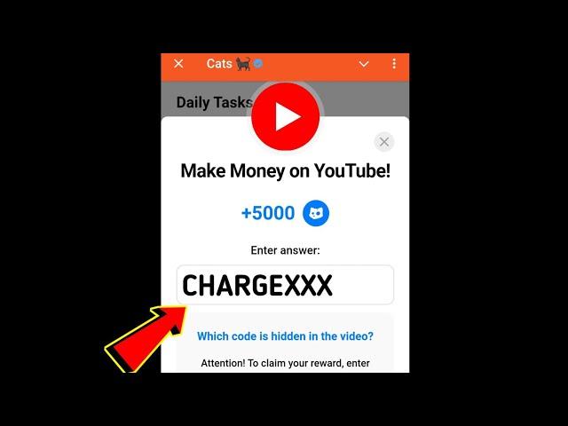 Make Money on YouTube! Cats Code | Make Money on YouTube cats video code today