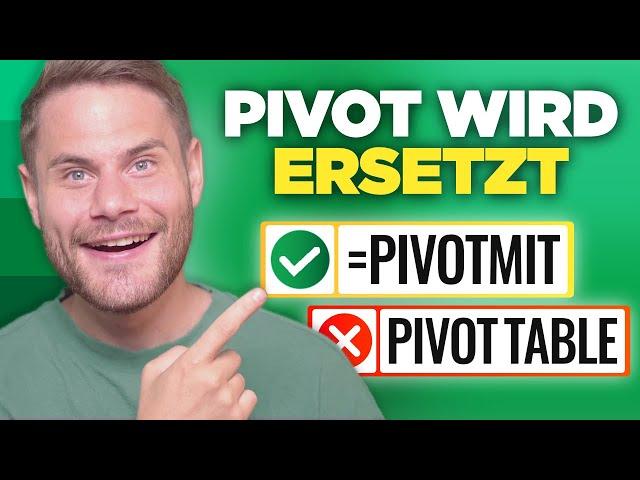 Dieses Update ändert ALLES in Excel für Pivot Tabellen