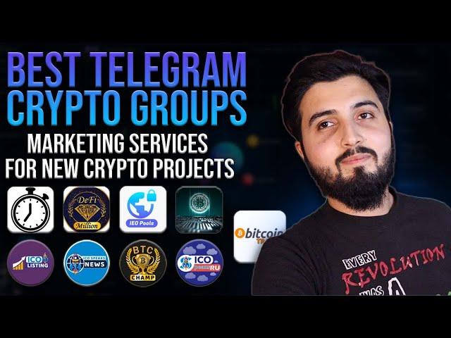 Best Telegram Crypto Groups - Marketing services for new projects - News, reviews, ICO, IEO, STO,