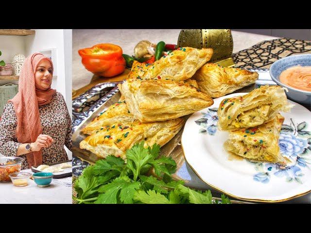 Chicken, Cheese & Mayo Pies | Ramadan Recipe | Cook with Anisa | #Recipes #RamadanWithMe