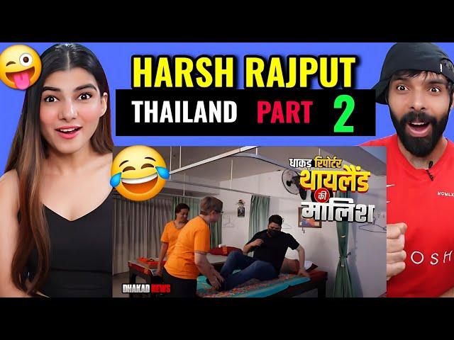 Dhakad Reporter In Thailand 2 | Harsh Rajput Reaction !!