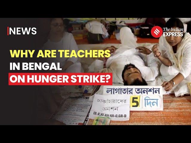 West Bengal: Teachers From Cancelled SSC Panel Sit On Hunger Strike To Demand Justice