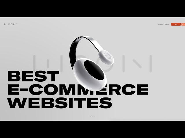 E-COMMERCE BEST WEBSITES: Awesome web design 2020