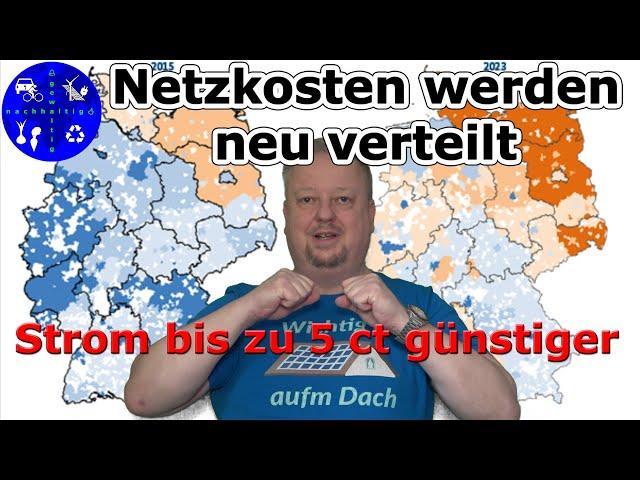 Netzkosten werden ab 2025 neu verteilt - Strompreis sinkt regional um bis zu 5 ct