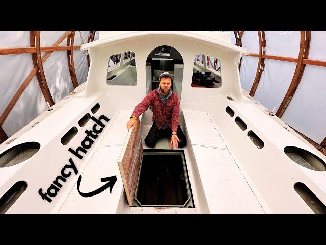 This HUGE, CUSTOM BUILT HATCH has UNIQUE Features [EP 136]