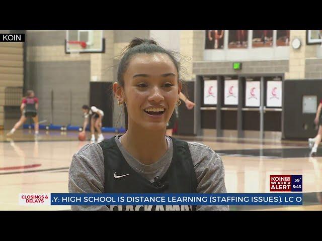 Clackamas’ Jazzy Davidson narrows down schools as recruitment heats up