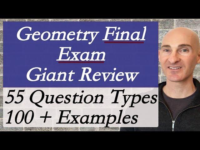 Geometry Final Exam Review