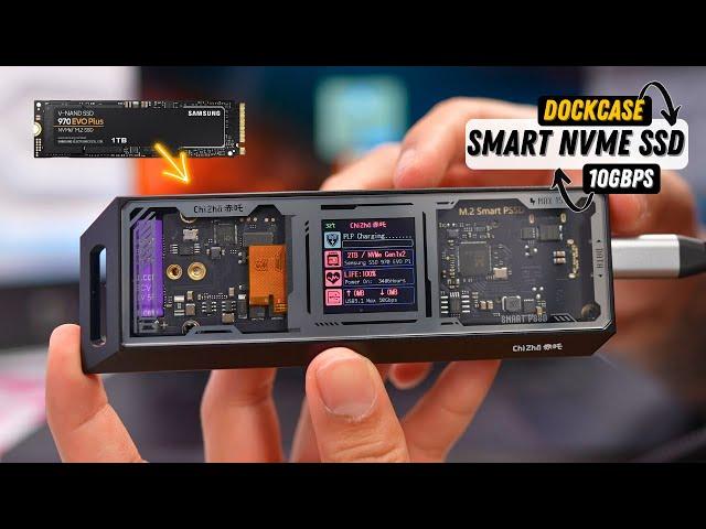 The Best SSD Enclosure ? Dockcase Chizha Explorer Edition M.2 NVMe SSD Smart Enclosure Pro Review