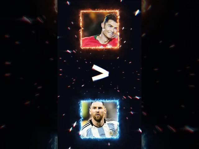 Ronaldo or Messi? #Ronaldo #Messi #shorts