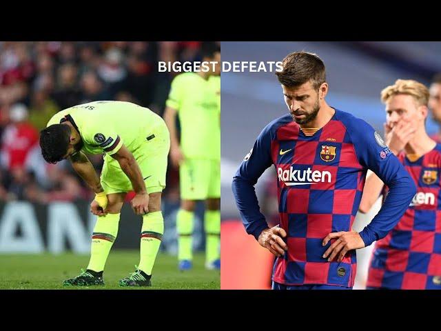 Barcelona Biggest Defeats