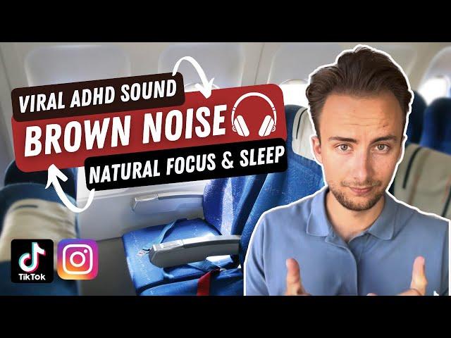 Brown Noise For ADHD Focus & Sleep, 12 Hours (Viral TikTok Sound)