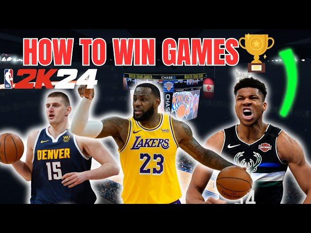 How To Win Games In NBA 2k24 Play Now Online Tips