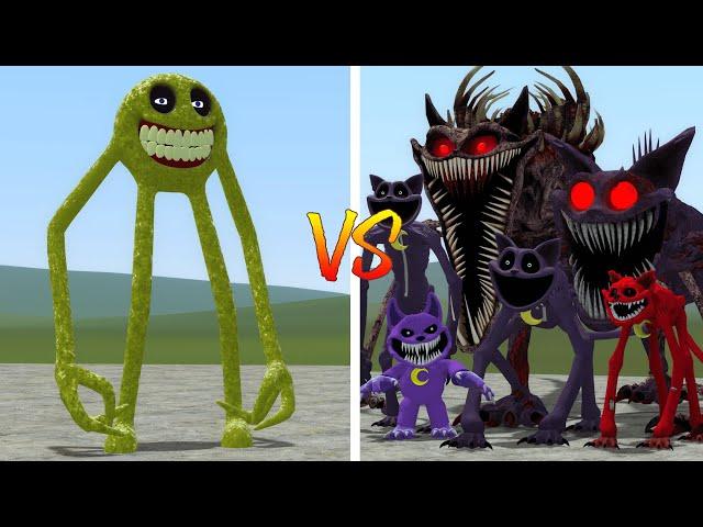 Roblox Innyume Smiley's Stylized Nextbot vs Poppy Playtime Chapter 3 Nextbots in Garry's Mod!