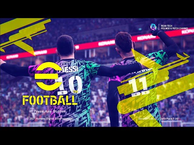 PES 2017 | New Graphic menu eFootball PES 2022 by RT