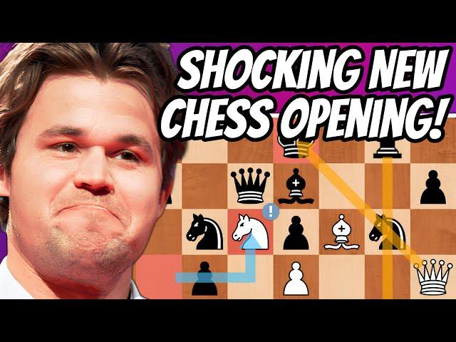 "It's Insane!" Magnus Carlsen INVENTS A New Chess Opening! || The "Bongcloud Gambit!"