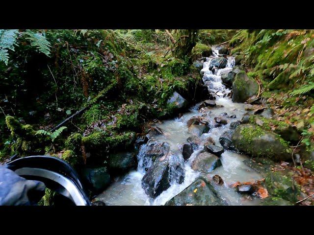 Trying out Extreme Enduro - In to the river bed we go! - Tough ol' slog