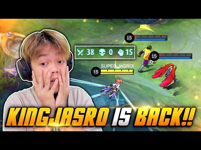 KINGJASRO IS BACK! SOLID GAMEPLAY IN MYTHICAL GLORY!! - Mobile Legends