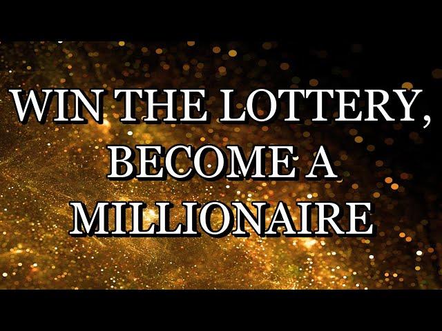 528 Hz – WIN THE LOTTERY - BECOME A MILLIONAIRE – Meditation Music (With Subliminal Affirmations)