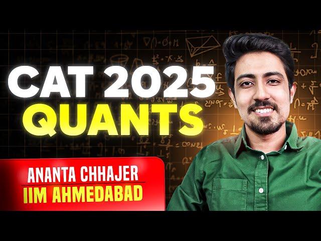 CAT 2025 Quant Preparation Strategy for beginners | Complete Guide