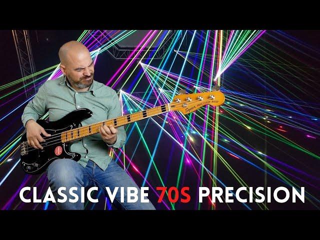 Squier Classic Vibe 70s Precision Bass. Review.