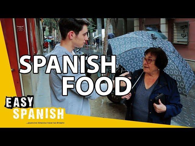 TRADITIONAL FOOD IN SPAIN  | Easy Spanish 121