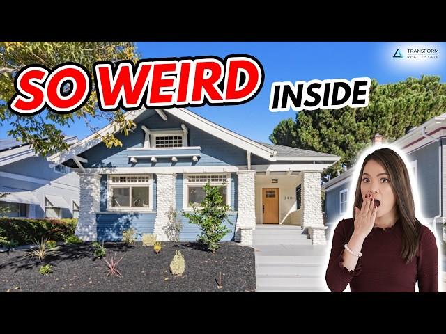 This Weird Craftsman House was Hiding Something | Weird House Flip Mid Renovation