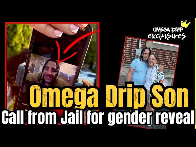 Prison Jail Video Call for Omega Drip son’s gender reveal celebration #omegadripexclusives