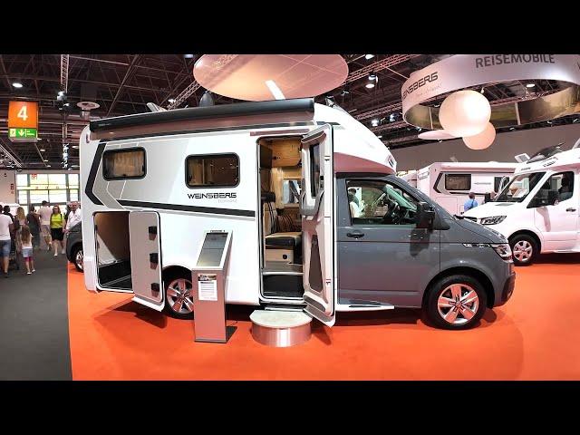 Mini camper with clever toilet from WEINSBERG