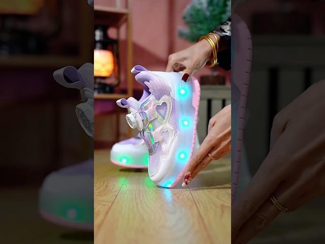 Roller Skate Shoes With LED Lights  #rollerskating #rollershoes #rollerskate #bestshoes #sheshoe