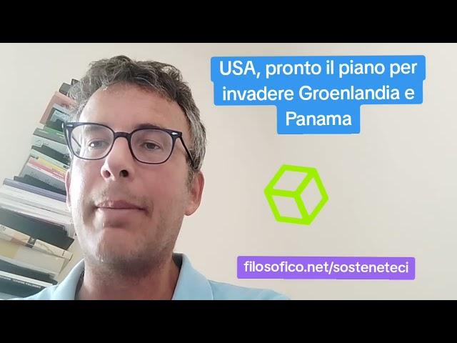 DIEGO FUSARO: USA, pronto il piano per invadere Groenlandia e Panama