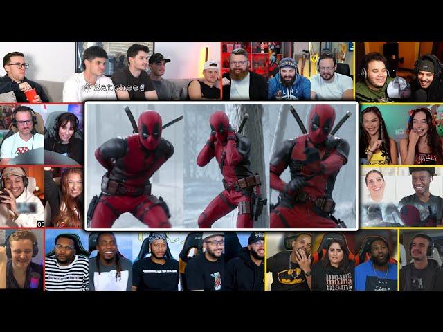 Deadpool "Bye-bye-bye" Dance | Deadpool & Wolverine Reaction Mashup