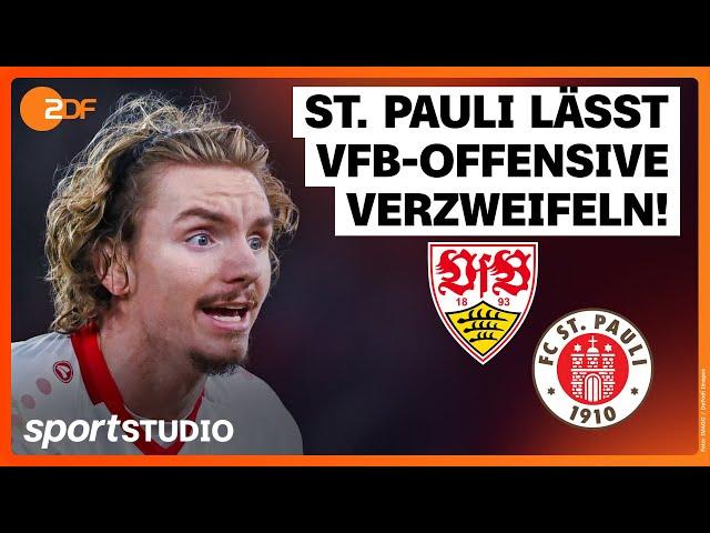 VfB Stuttgart - FC St. Pauli | Bundesliga, 15. Spieltag Saison 2024/25 | sportstudio