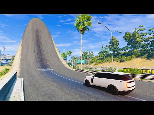 Cars vs Giant Bulge #2 – BeamNG Drive | SLAVEX |