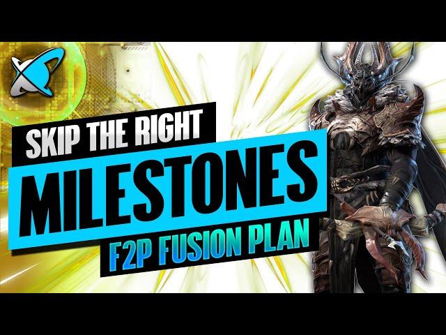 SKIP THE RIGHT MILESTONES | Ruel The Huntmaster Fusion Plan | BGE's Guides | RAID: Shadow Legends