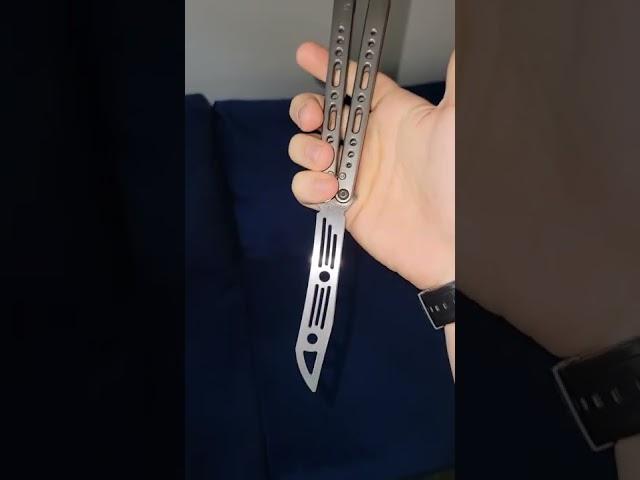 NRB Nemesis Trainer Titanium Balisong