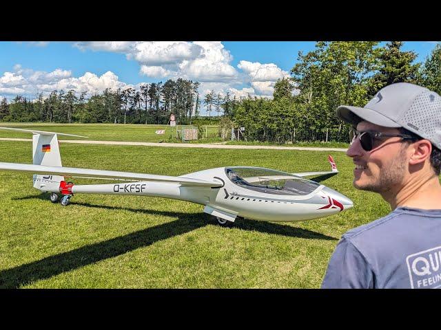 Maiden Flight of my new AS33 Me Electric Motorglider