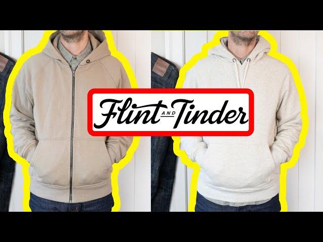 Flint and Tinder: 10 Year Hoodie Zip up vs Pullover