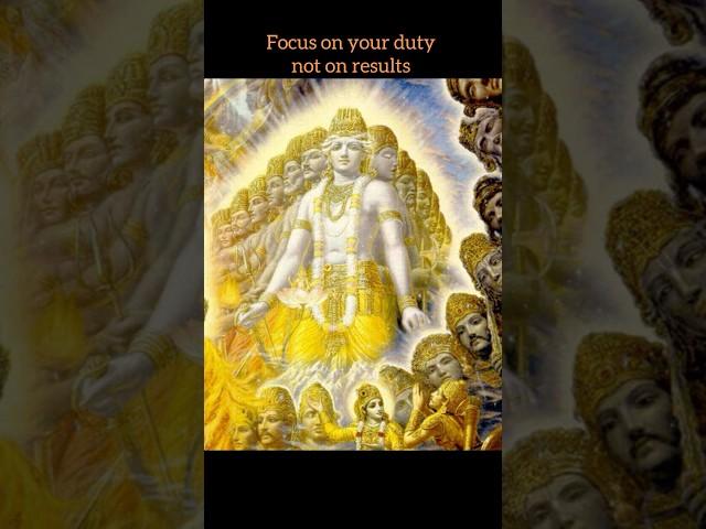 What Bhagwat Gita teaches us ️ #bhagavadgita #hinduism #sanatandharma #shortvideo #gyan #bhakti