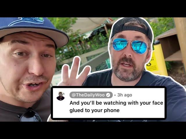 Adam The Woo RAGING in the Comments! International Travel for 3 Weeks! Cris & Jay Dueling Vlogs!