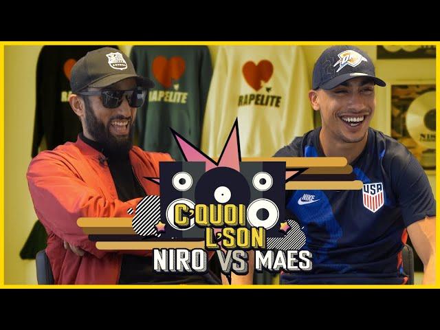 C'Quoi L'Son : Niro VS Maes sur Larry, Booba, Mister You, ZKR, 47Ter, Hamza et Ahmed Sylla