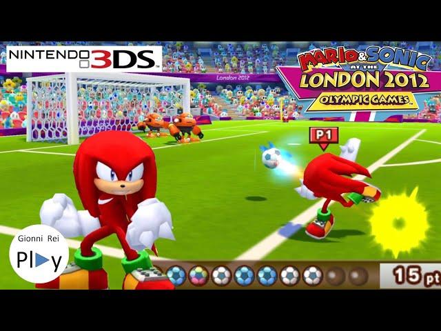 Calcio 3DS Mario e Sonic ai Giochi Olimpici di Londra 2012 Nintendo HD Knuckles