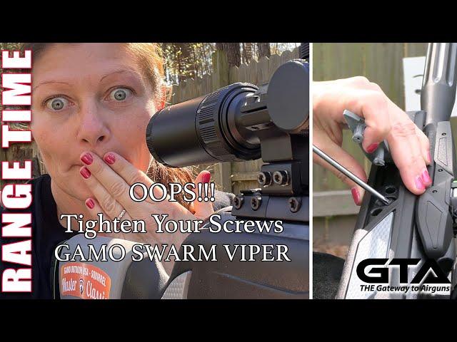 Gamo Swarm Viper 10x Gen3i Oops What? Stock Screws? - Gateway to Airguns