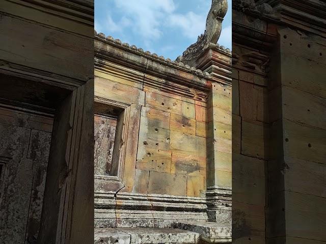 Современные варвары обстреливали мегалитический храм #cambodia #preahvihear #камбоджа #преавихеа