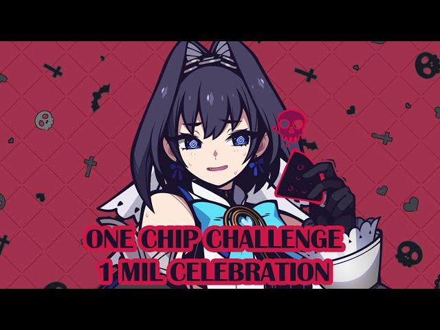 【1 Million Subs Celebration】 One Chip Challenge 