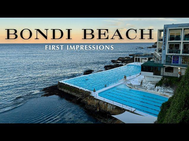 First Impressions of SYDNEY and BONDI BEACH 