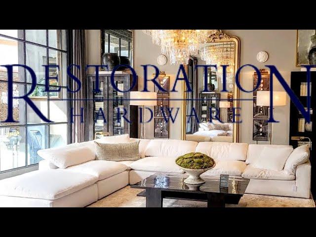 STUNNING RH Gallery Tour~NEW DECOR at Restoration Hardware