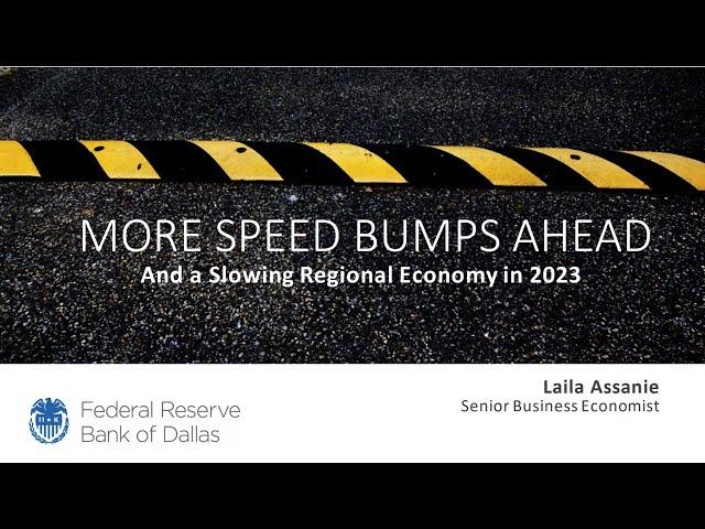 Commercial Real Estate Economic Update | More Speed Bumps Ahead?