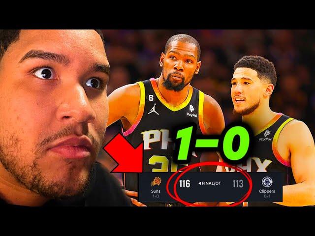 S3F Reacts To Phoenix Suns vs Los Angeles Clippers highlights.. IT WENT INTO OT! 